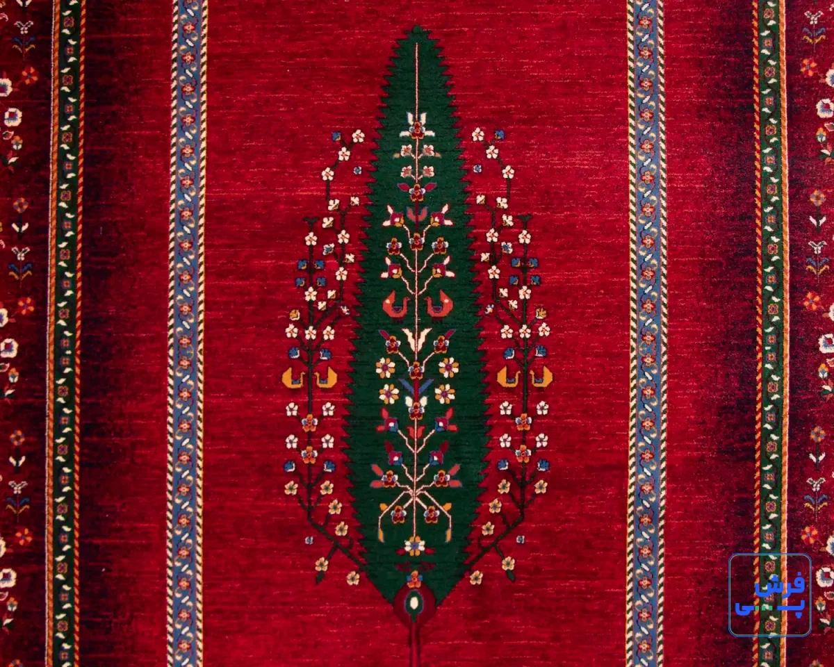 خرید قسطی |  فرش وینتیج 7045 لاکی