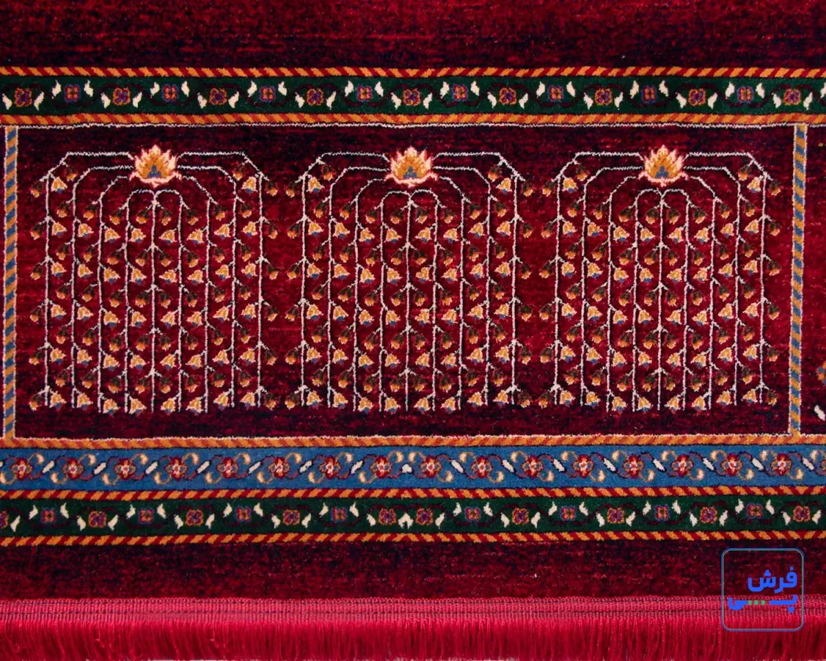 خرید قسطی |  فرش وینتیج 7045 لاکی