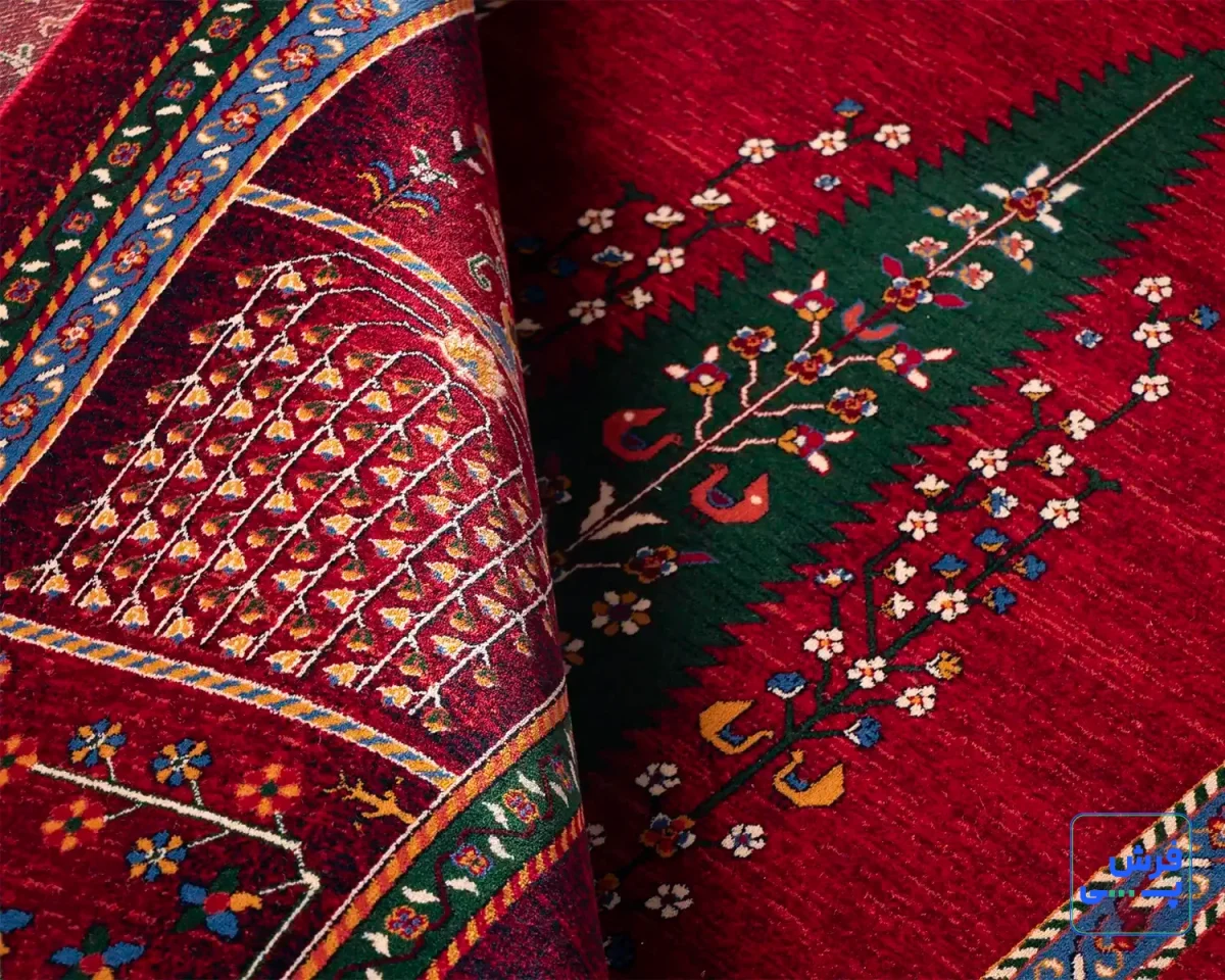 خرید قسطی |  فرش وینتیج 7045 لاکی