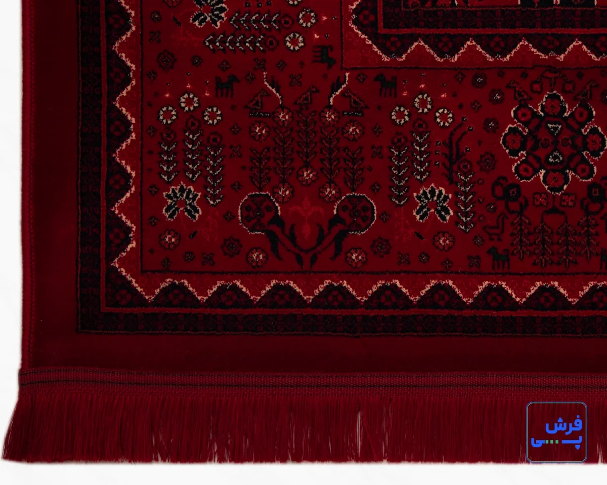 خرید قسطی |  فرش  کلاسیک 7050 روناسی سرمه‌ای