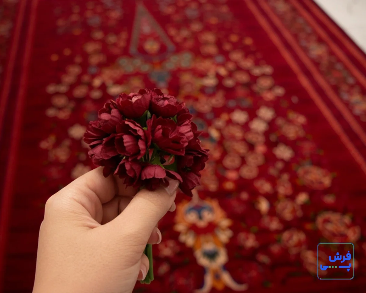 خرید قسطی |  فرش وینتیج 7051 لاکی
