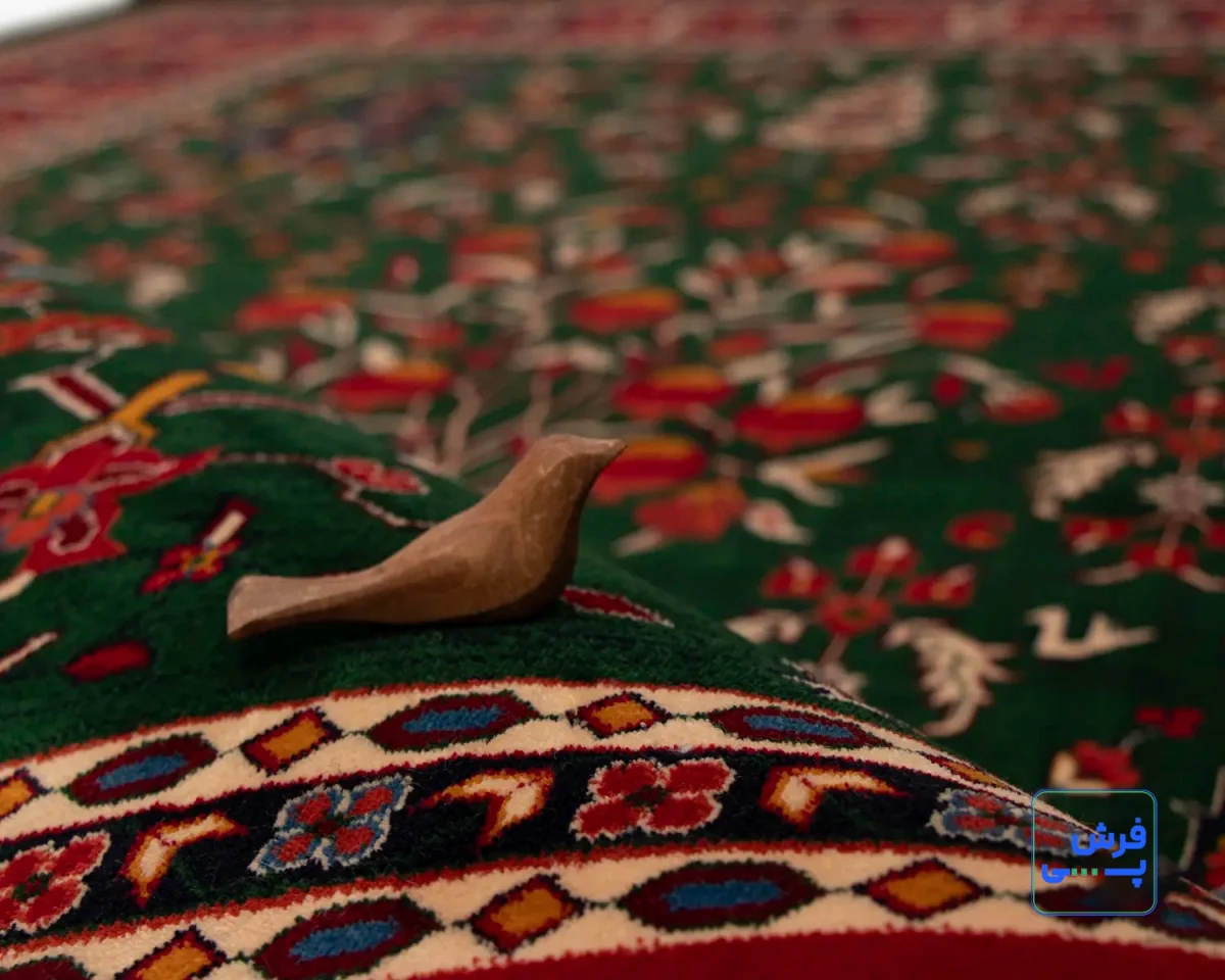 خرید قسطی |  فرش کلاسیک 7062 سبز
