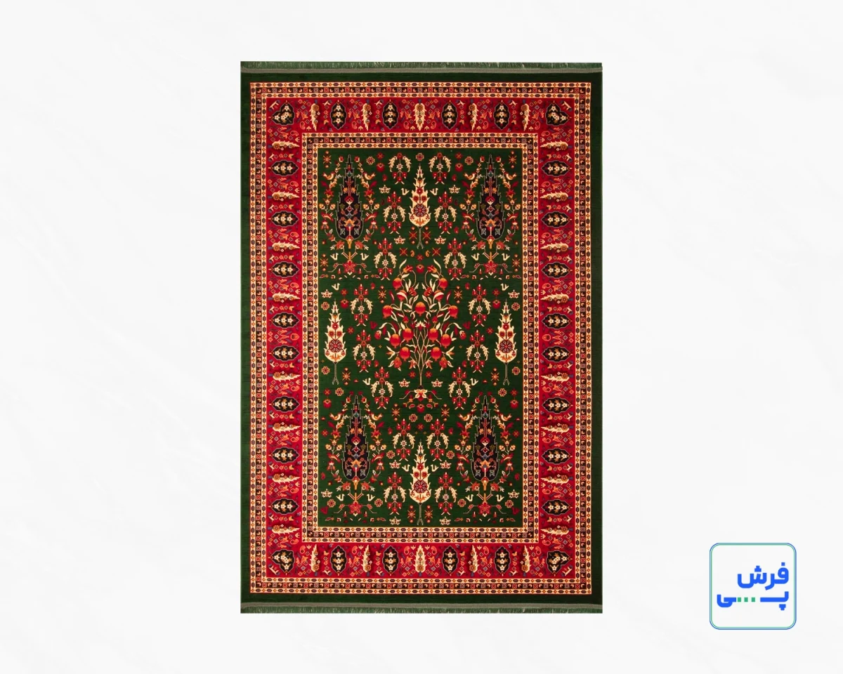 خرید قسطی |  فرش کلاسیک 7062 سبز