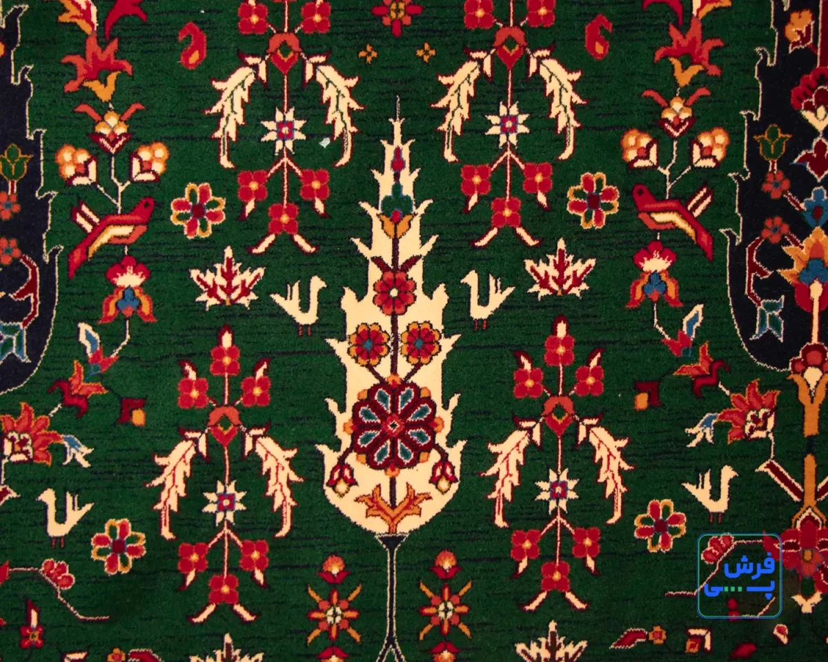 خرید قسطی |  فرش کلاسیک 7062 سبز