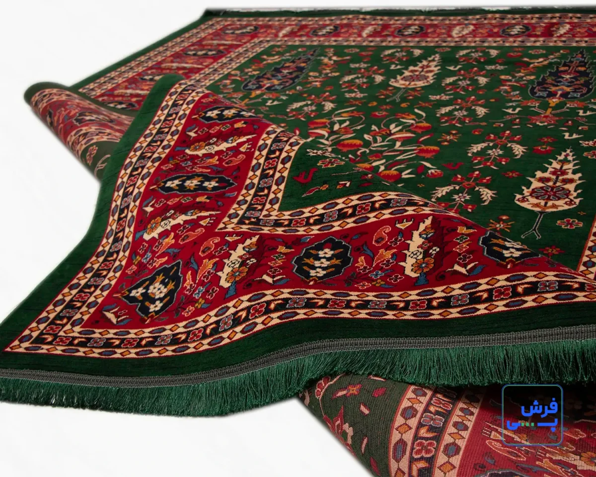 خرید قسطی |  فرش کلاسیک 7062 سبز