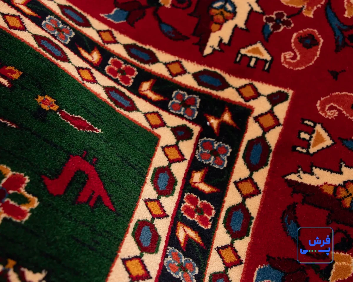 خرید قسطی |  فرش کلاسیک 7062 سبز