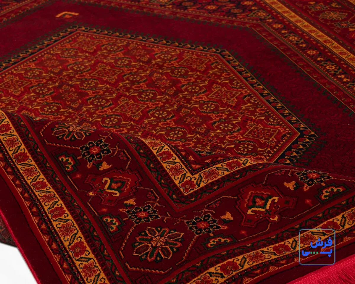 خرید قسطی |  فرش کلاسیک 724 زرشکی