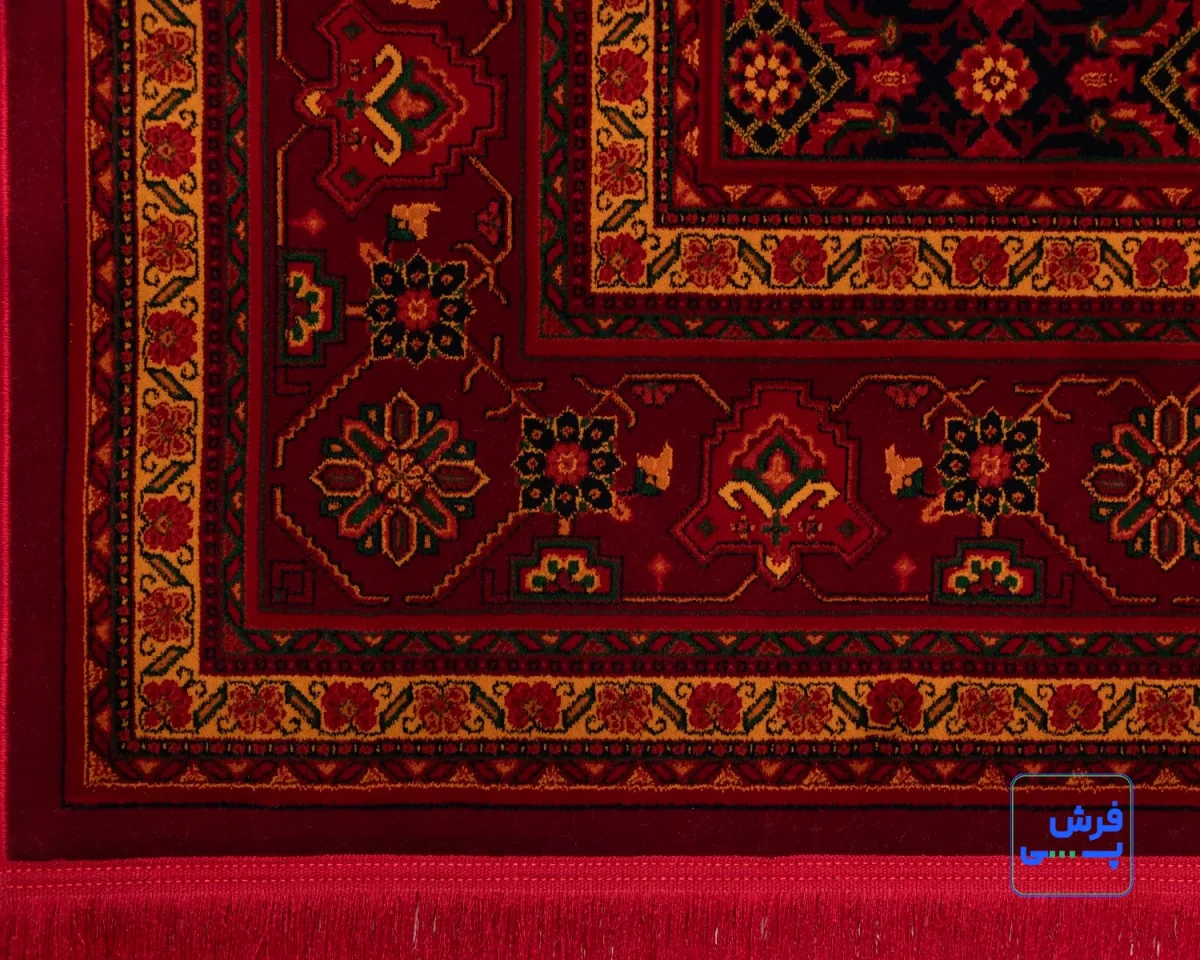 خرید قسطی |  فرش کلاسیک 724 زرشکی