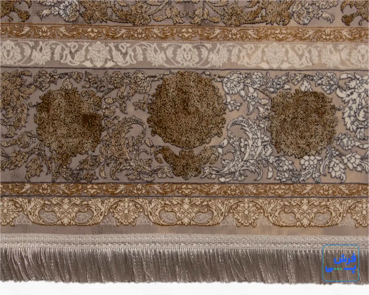خرید قسطی |  فرش وینتیج 731122 طوسی طلایی