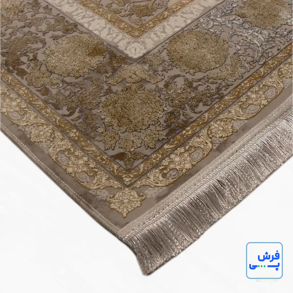 خرید قسطی |  فرش وینتیج 731122 طوسی طلایی