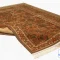 خرید قسطی |  فرش ابریشم ماشینی 740601 قهوی کرم