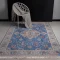 743100.webp خرید قسطی | فرش ابریشم ماشینی 743100 آبی کرم