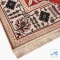 خرید قسطی |  فرش ابریشم ماشینی 743104 قرمز کرم