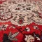 خرید قسطی |  فرش ابریشم ماشینی 743104 قرمز کرم