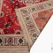 خرید قسطی |  فرش ابریشم ماشینی 743104 قرمز کرم