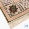 خرید قسطی |  فرش ابریشم ماشینی 743106 سبز کرم