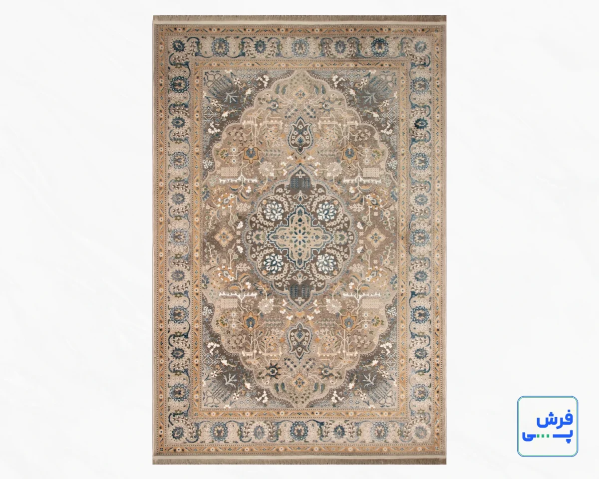 75004-1-1.webp خرید قسطی | فرش وینتیج 75004 طوسی آبی
