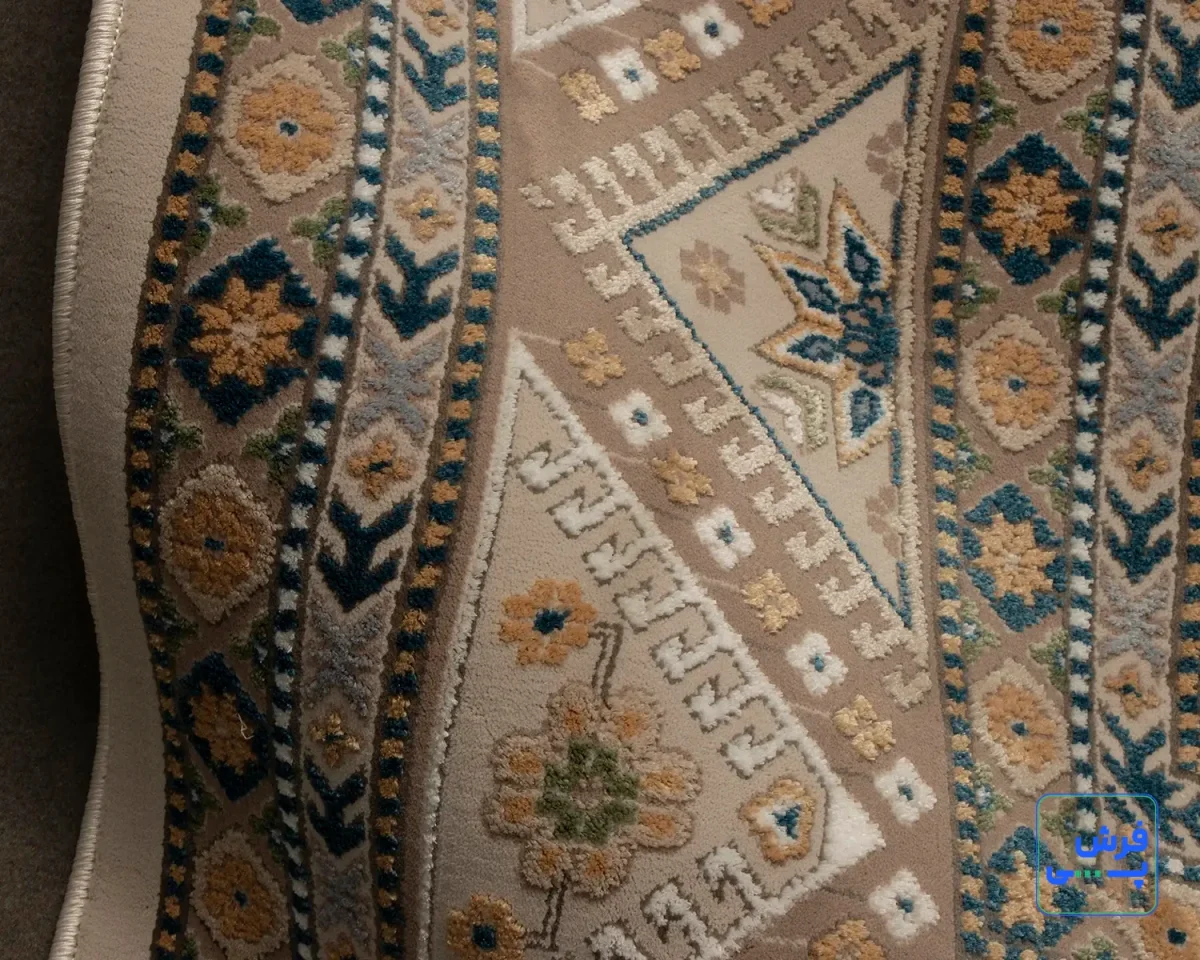 خرید قسطی | فرش وینتیج 75022 کرم
