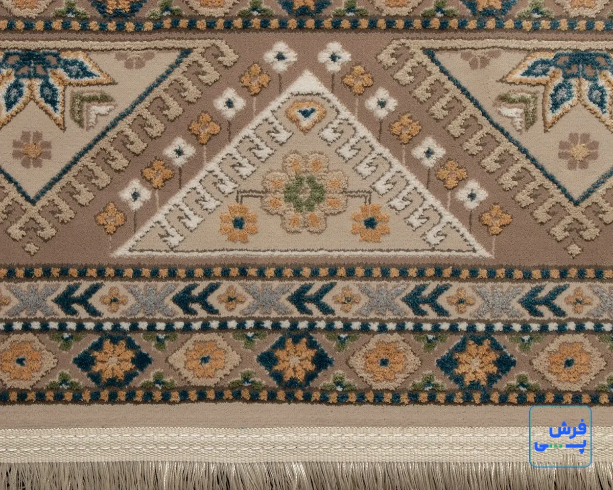 خرید قسطی | فرش وینتیج 75022 کرم