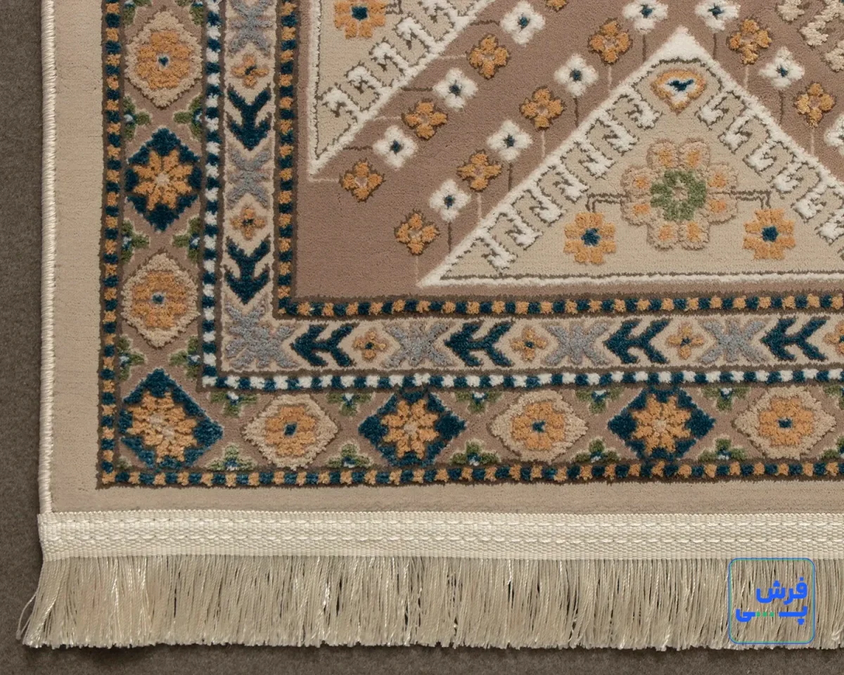 خرید قسطی | فرش وینتیج 75022 کرم