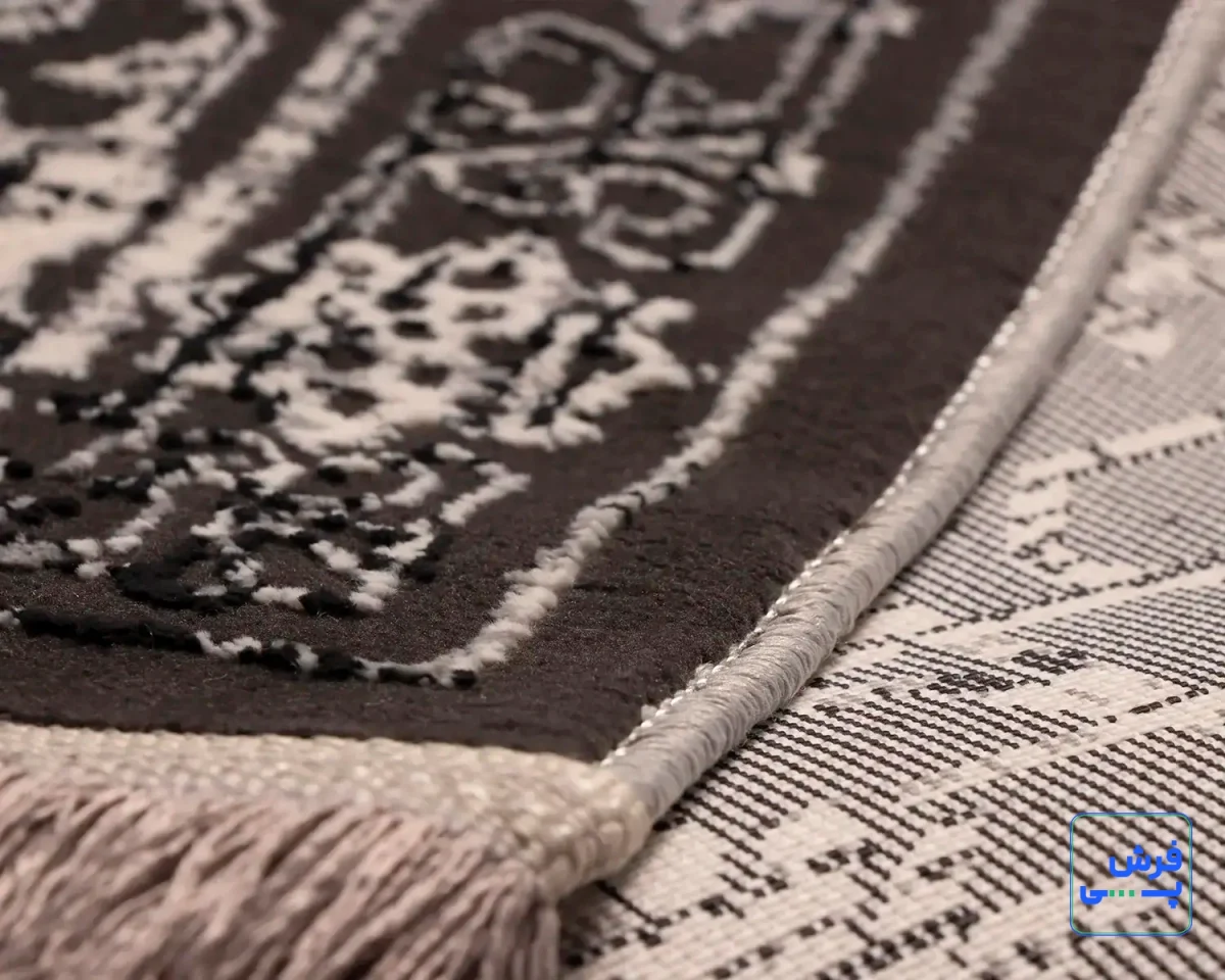 9018-9.webp خرید قسطی | فرش وینتیج 9018 طوسی کرم