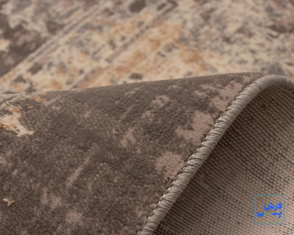 9307-8.webp خرید قسطی | فرش وینتیج 9307 طوسی آجری