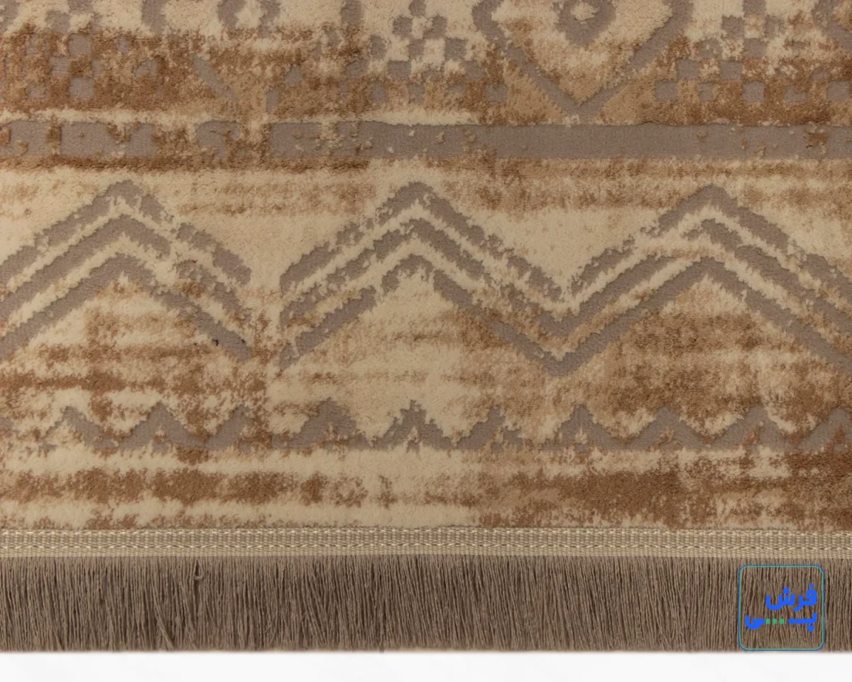 خرید قسطی |  فرش وینتیج 9374 کرم طوسی