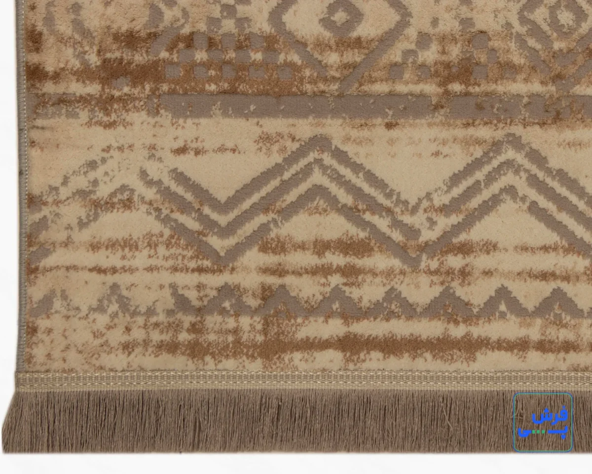خرید قسطی |  فرش وینتیج 9374 کرم طوسی
