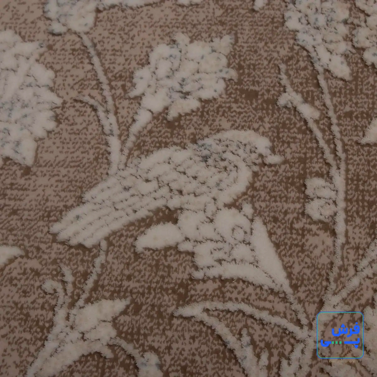 خرید قسطی |  فرش وینتیج 9411 قهوه‌ای کرم