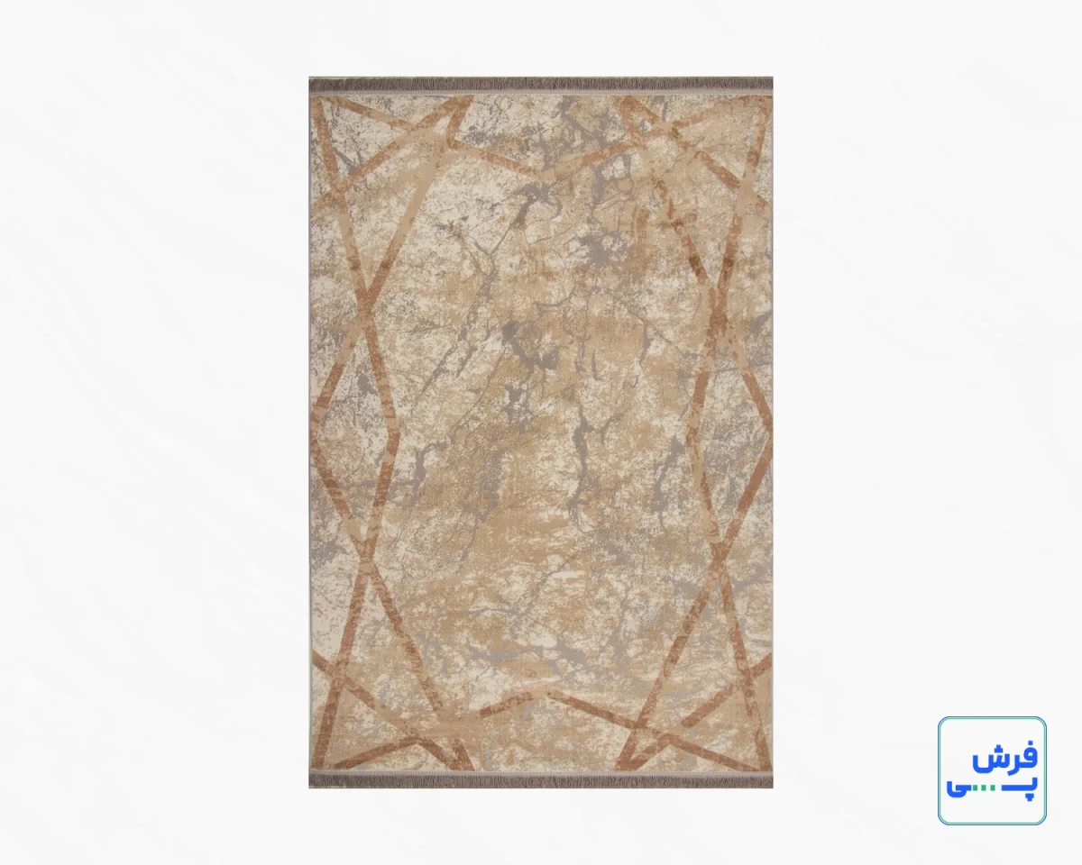 9508-1.webp خرید قسطی | فرش مینیمال 9508 کرم طوسی