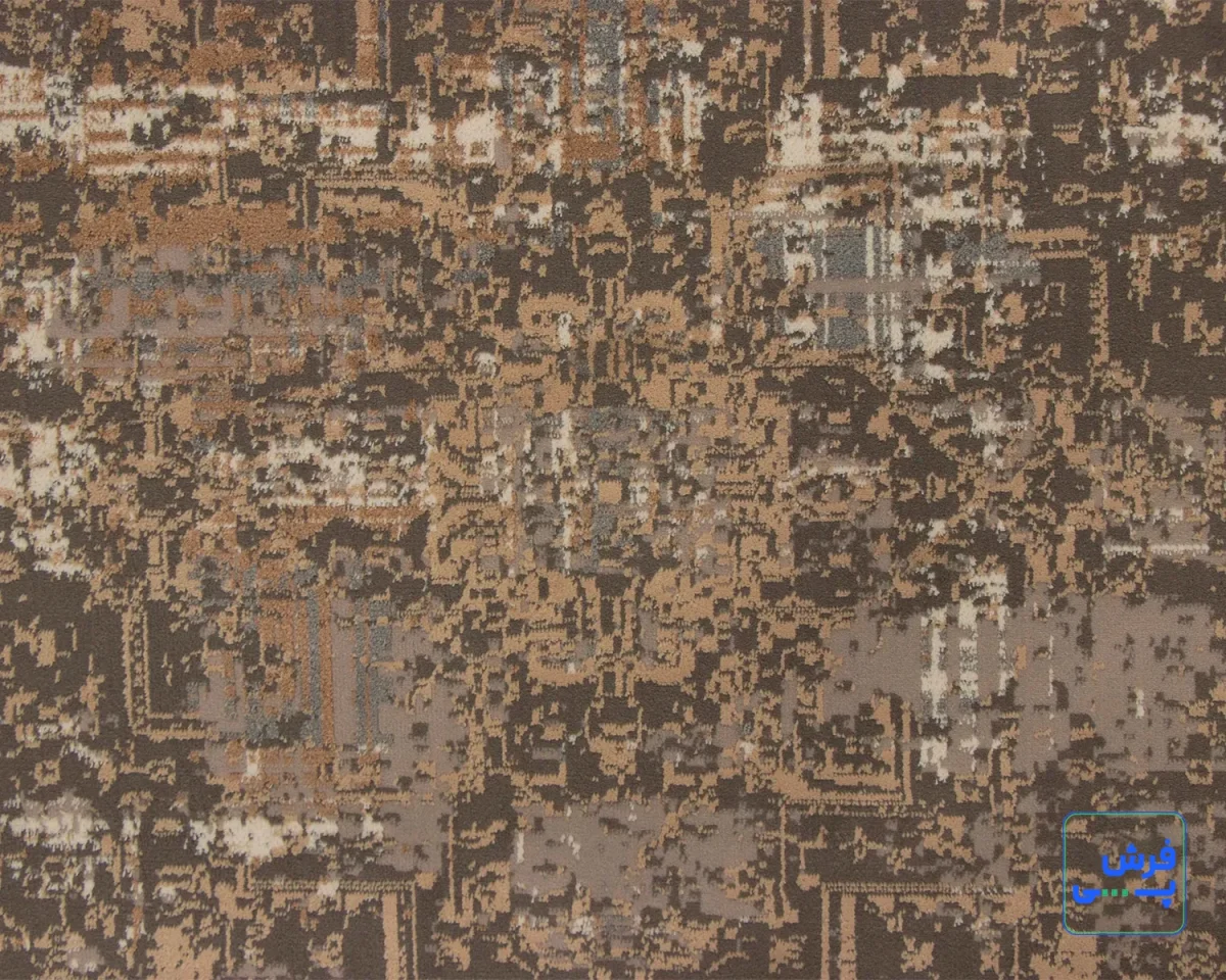 9619-3.webp خرید قسطی | فرش وینتیج 9619 طوسی کرم