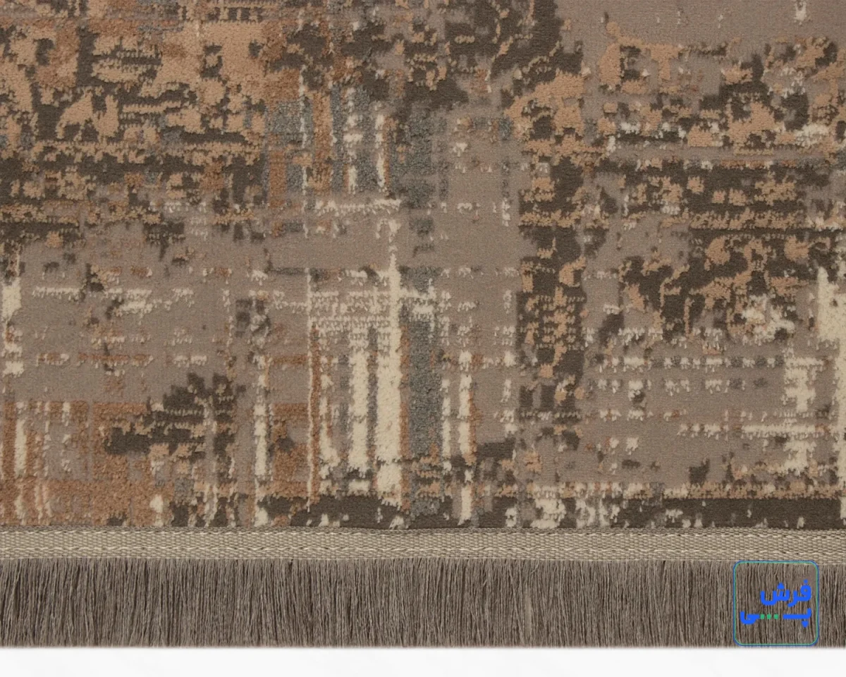 9619-5.webp خرید قسطی | فرش وینتیج 9619 طوسی کرم