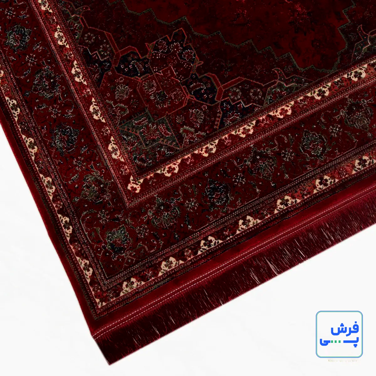 Heris-LG-2.webp خرید قسطی | فرش وینتیج هریس LG قرمز سبز