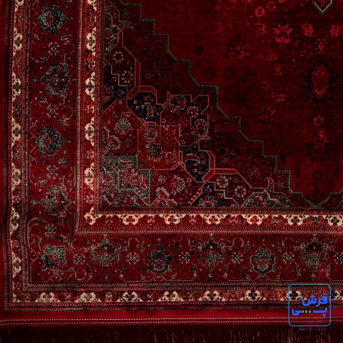 Heris-LG-5.webp خرید قسطی | فرش وینتیج هریس LG قرمز سبز