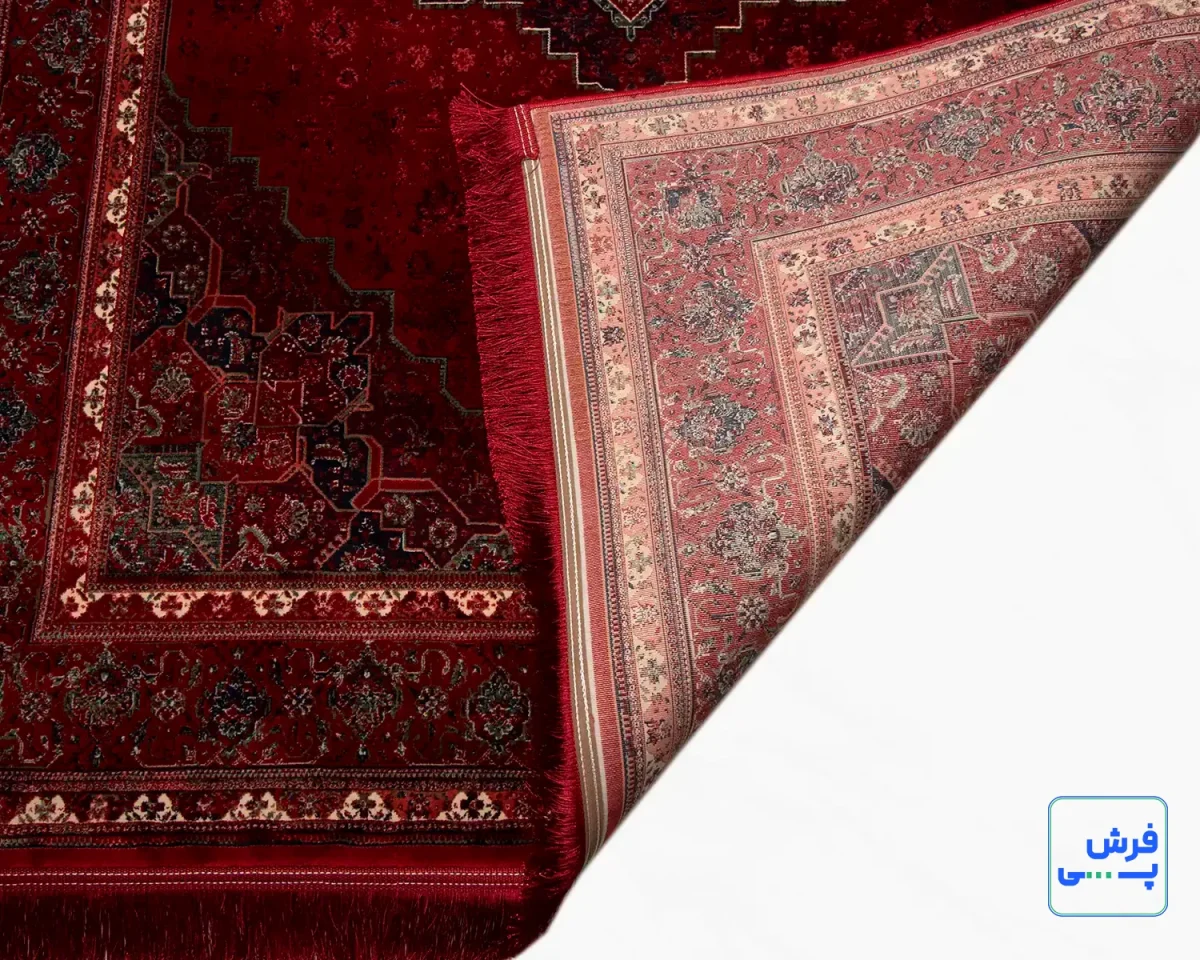 Heris-LG-9.webp خرید قسطی | فرش وینتیج هریس LG قرمز سبز