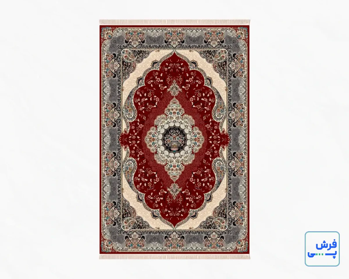 LAKI-1.webp خرید قسطی | فرش کلاسیک 7005 لاکی طوسی