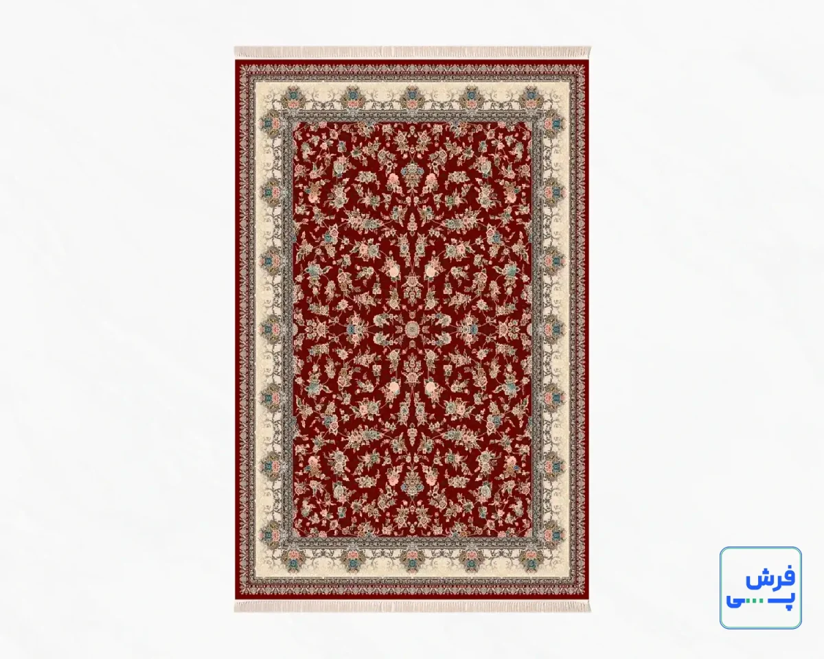 خرید قسطی |  فرش کلاسیک 7001 لاکی کرم