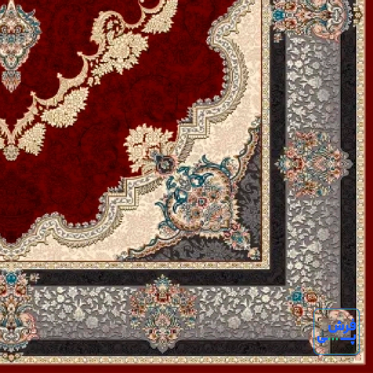 خرید قسطی |  فرش کلاسیک 6027 لاکی