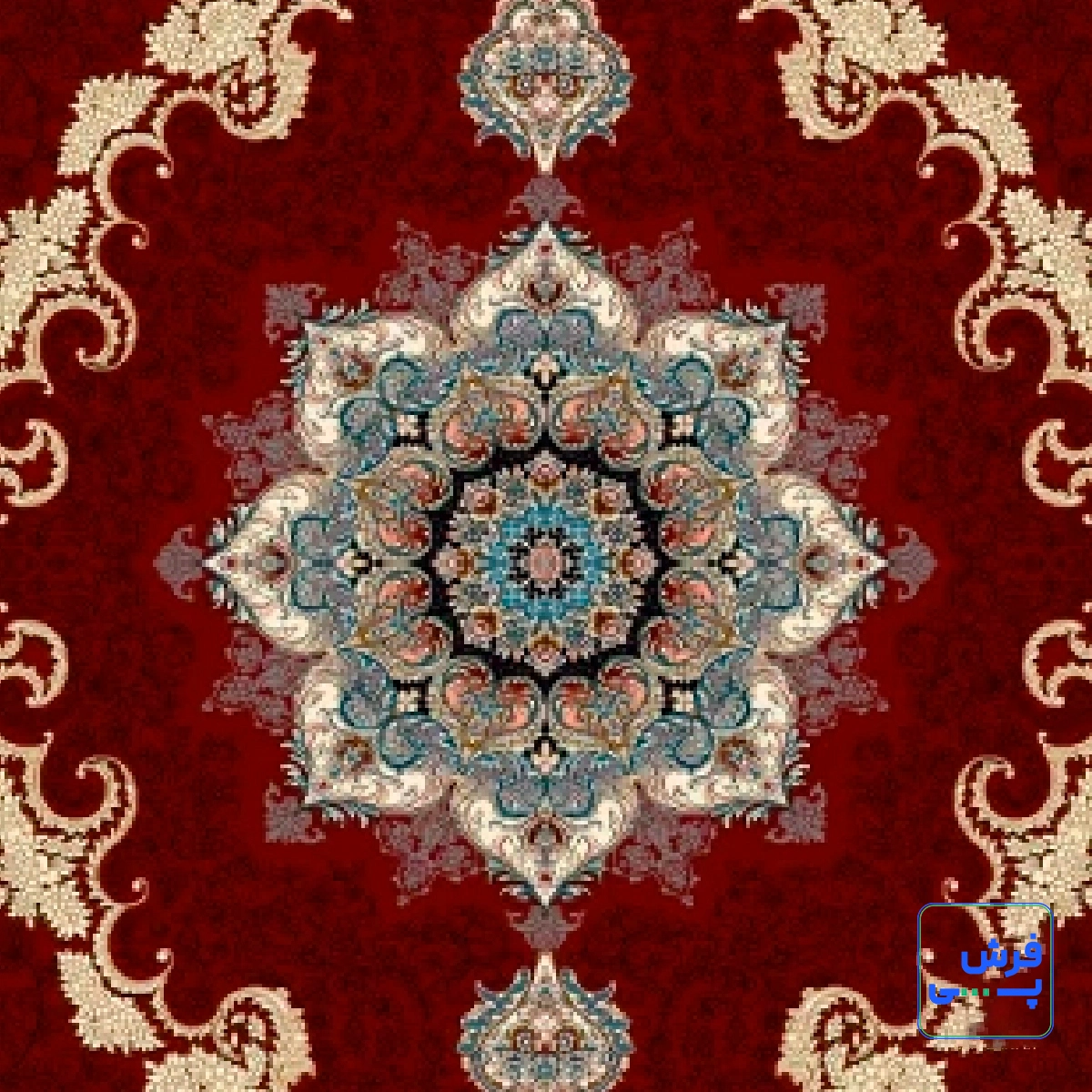 خرید قسطی |  فرش کلاسیک 6027 لاکی