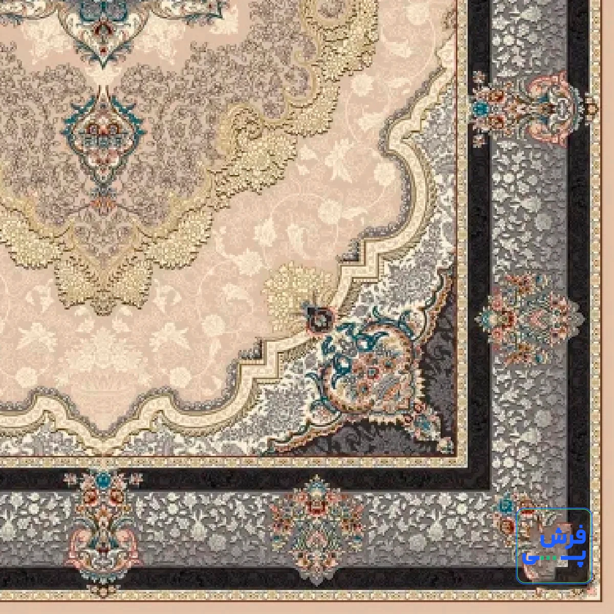 خرید قسطی |  فرش کلاسیک 6027 موکا