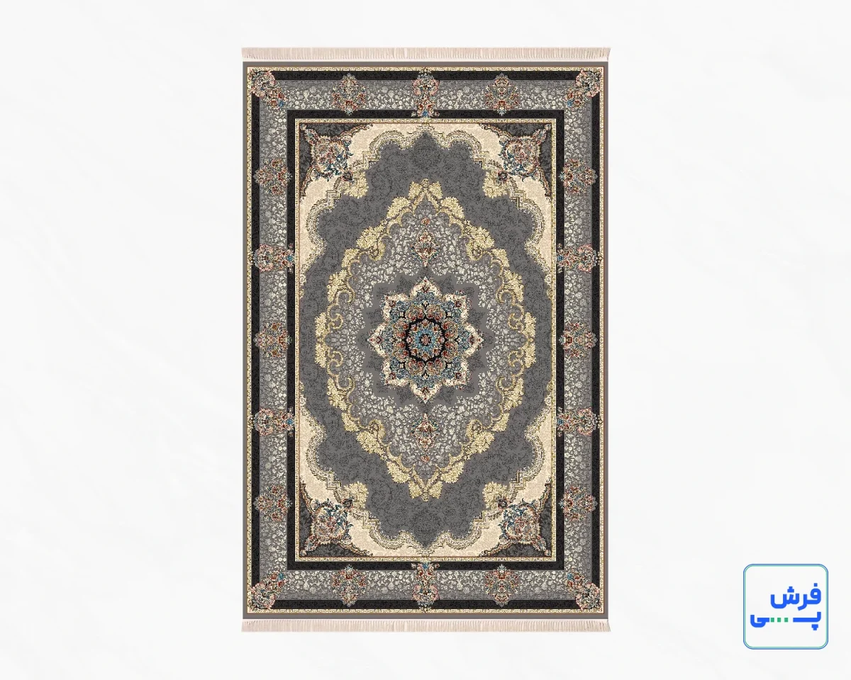 خرید قسطی |  فرش کلاسیک 6027 نقره ای