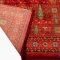 T1050-7.webp خرید قسطی | فرش ابریشم ماشینی T1050 قرمز لاکی