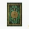 خرید قسطی |  فرش ابریشم ماشینی B1061 سبز طلایی