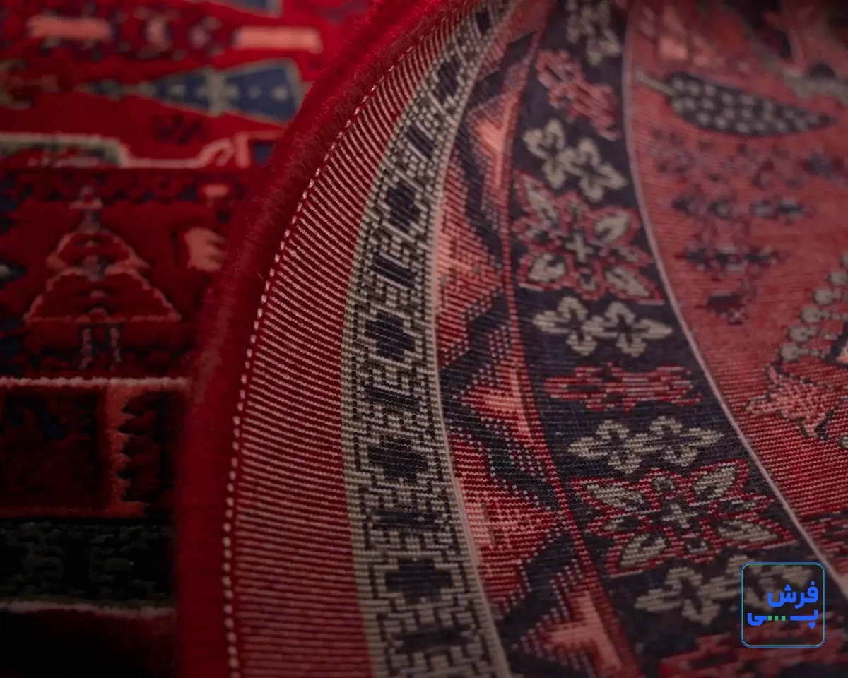 خرید قسطی |  فرش وینتیج چهار باغ لاکی