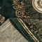 خرید قسطی |  فرش ابریشم ماشینی D1044 سبز کرم