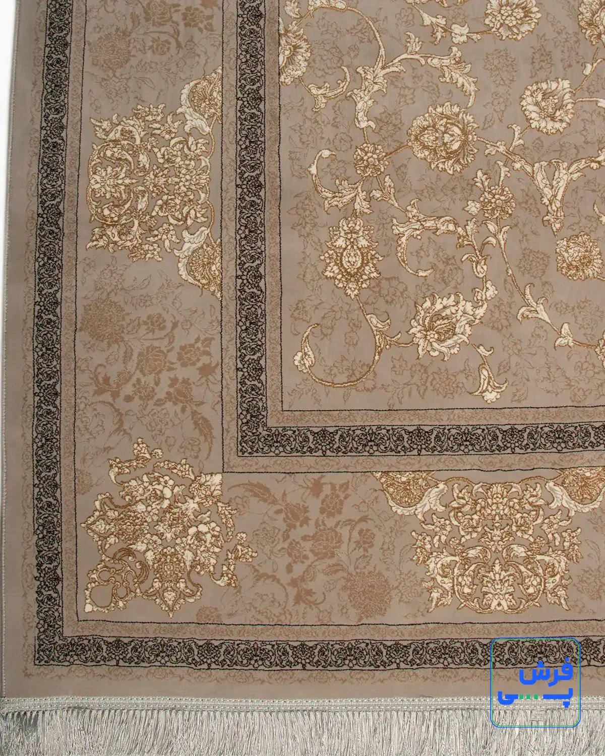 خرید قسطی |  فرش کلاسیک فریبا نسکافه‌ای