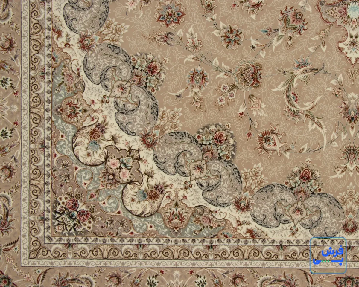خرید قسطی | فرش کلاسیک فروغ بژ