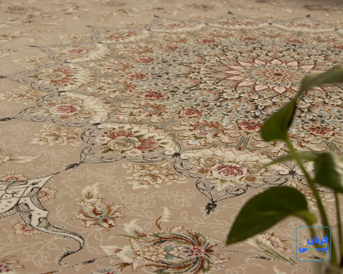خرید قسطی | فرش کلاسیک فروغ بژ
