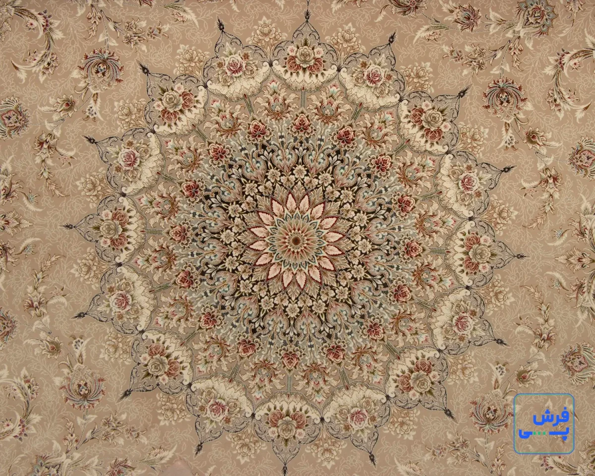 خرید قسطی | فرش کلاسیک فروغ بژ