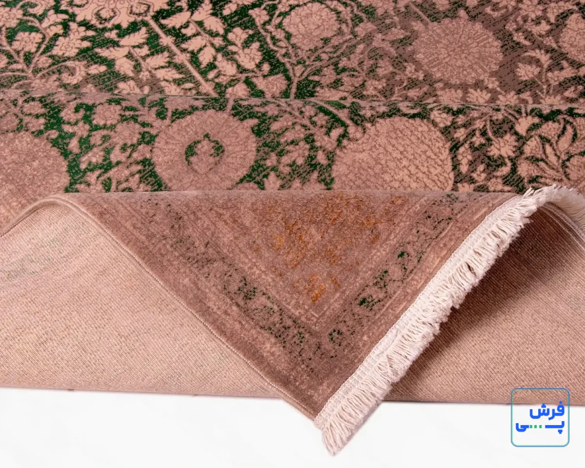 hr-165-6_39_11zon.webp خرید قسطی | فرش وینتیج HR 165 نسکافهای سبز